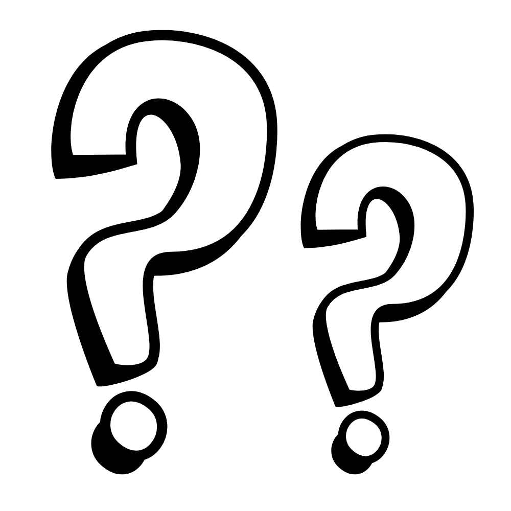 molde de interrogação em eva