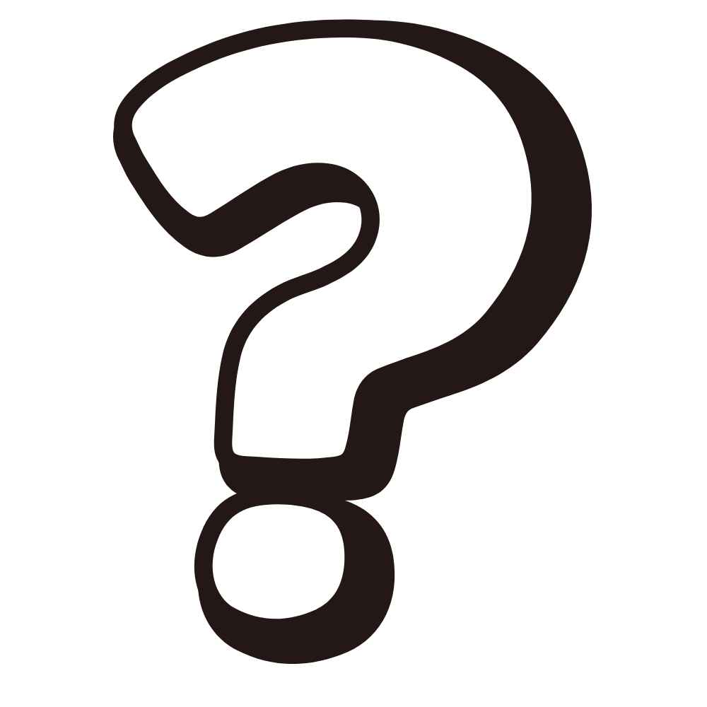 molde de interrogação grande