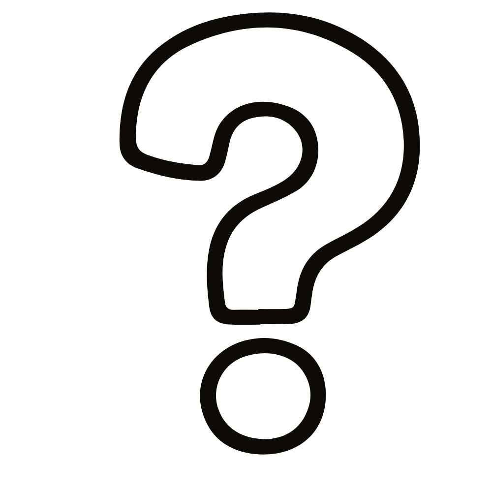 molde de interrogação