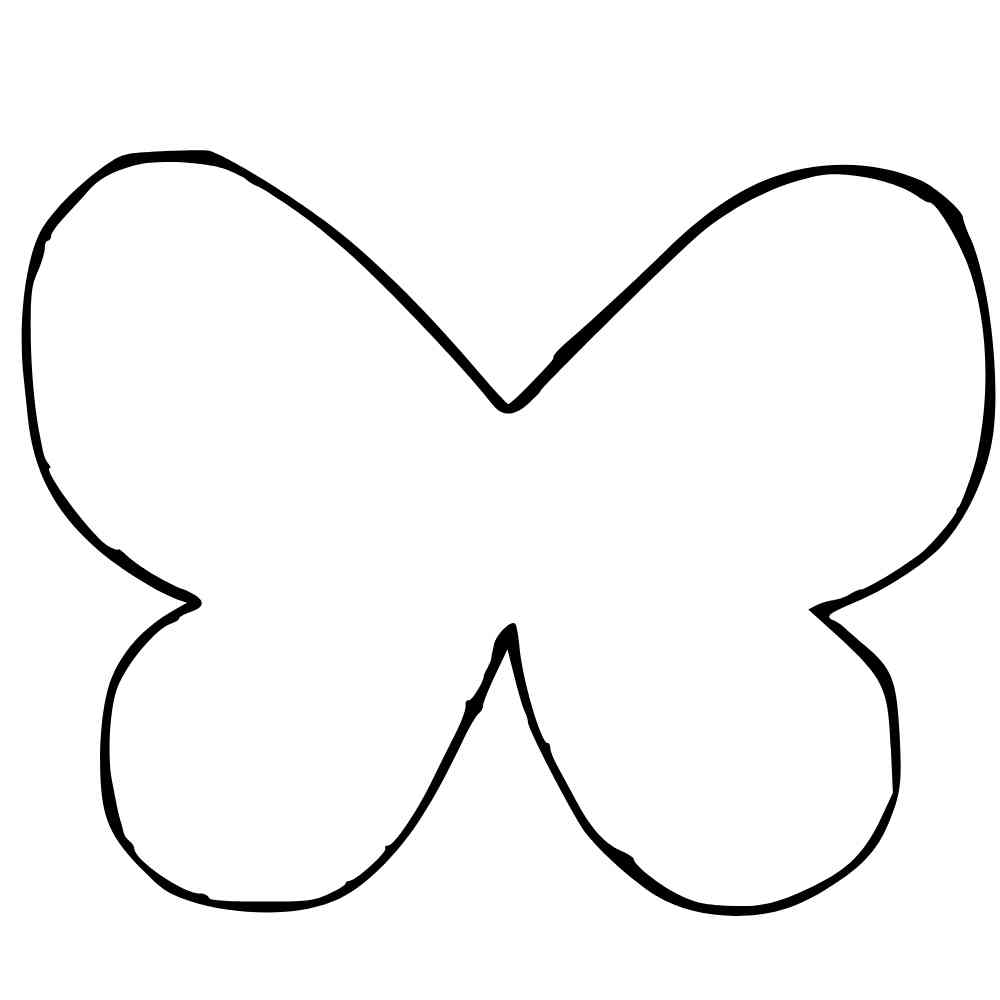 molde de mariposa gigante