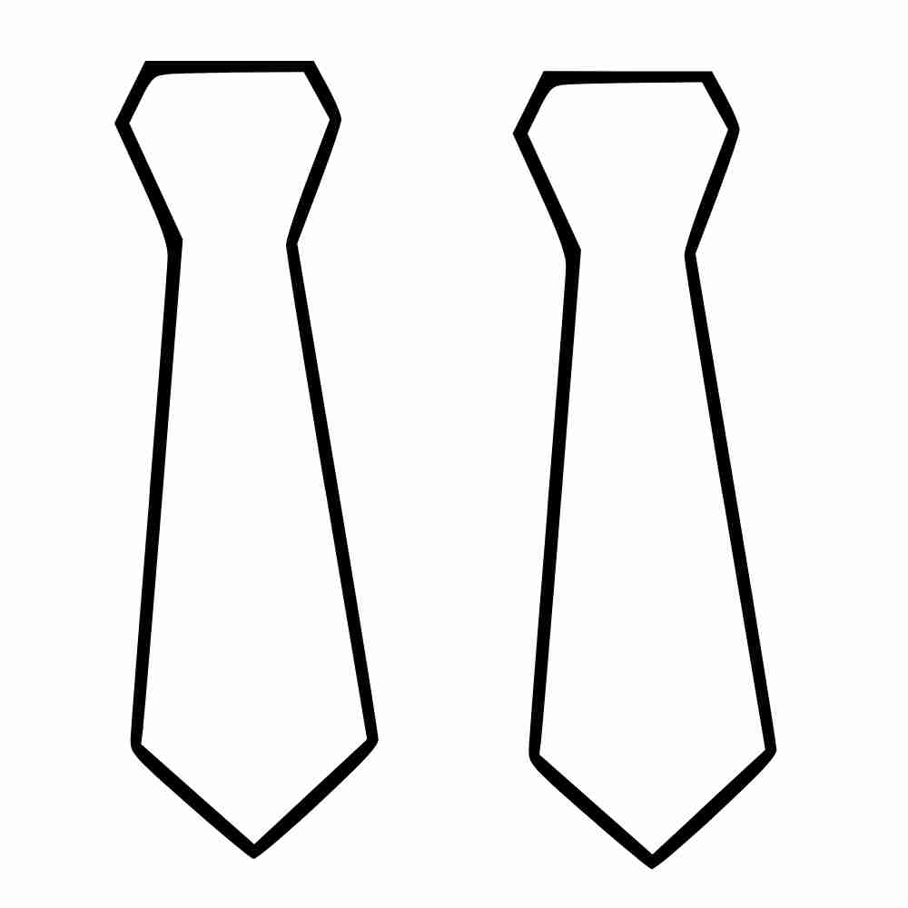 molde gravata palhaço grande