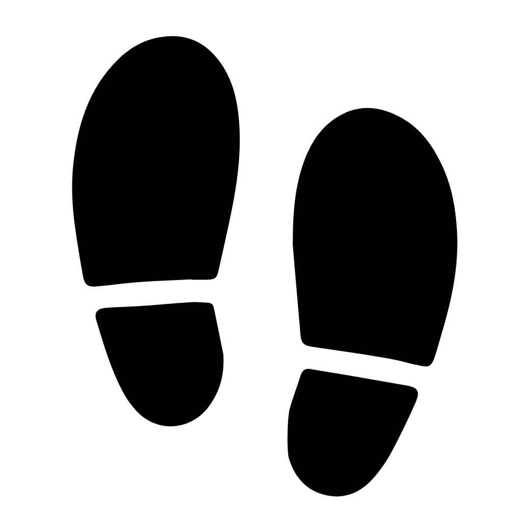 Pegadas de Papai Noel 