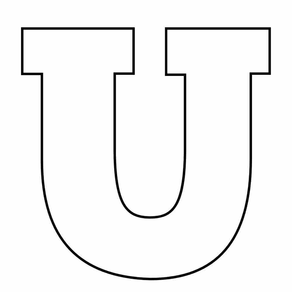letra u