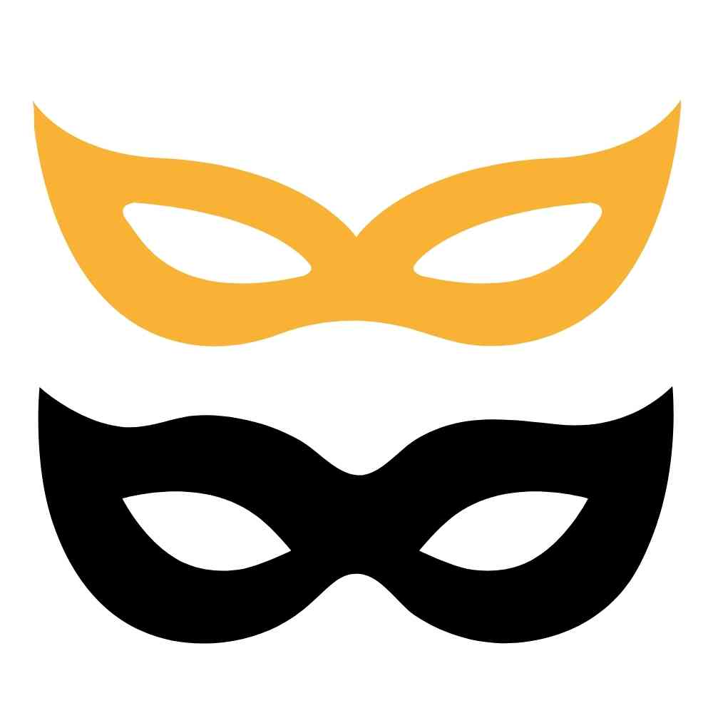 mascaras de carnaval  coloridas