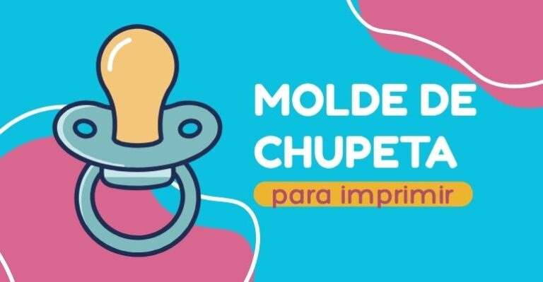 molde de chupeta