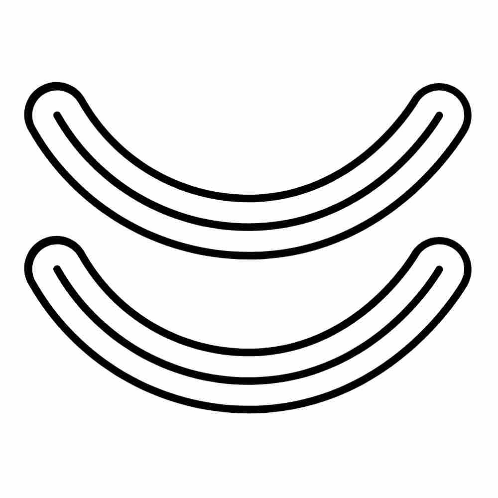 molde de boca de palhaço