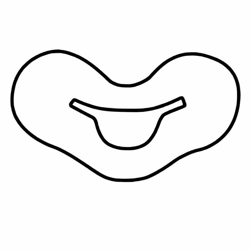 boca de palhaço grande