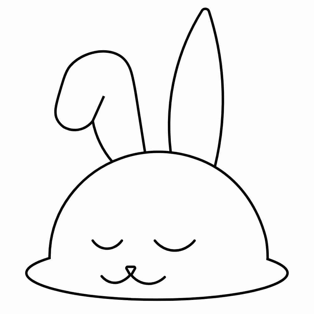 carinha de coelho para imprimir em eva