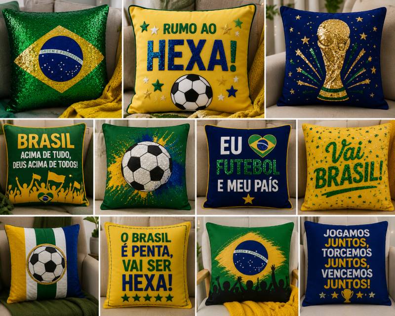 almofada da copa do mundo 2026