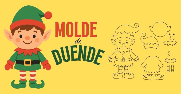 molde duende grande