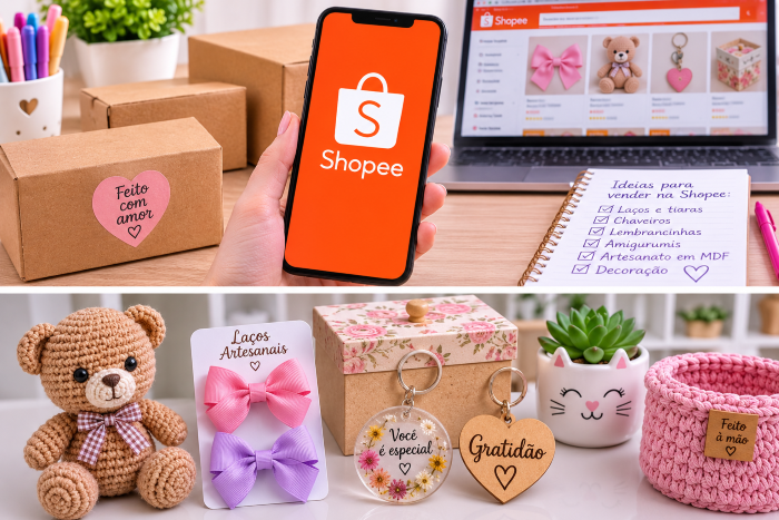 artesanato shopee