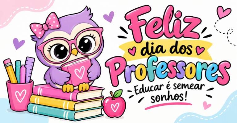Feliz Dia dos Professores imprimir